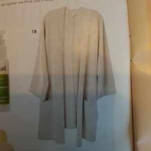 Donni. Ribbed Sweater Coat